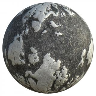 PBR Texture of Ground Asphalt 4K 